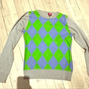 525 Argyle Sweater